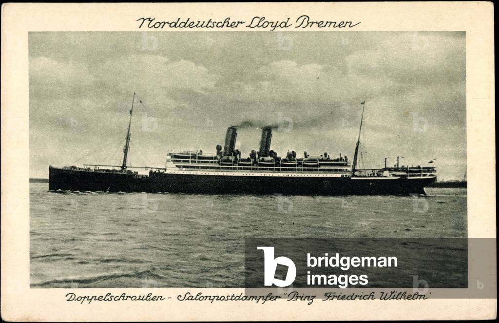 Double screw steamer Prince Friedrich Wilhelm, NDL