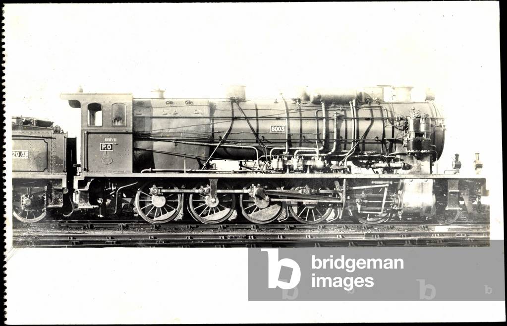 Railway, France, Steam locomotive, D 47, No 6003