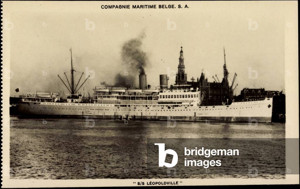 Belgian Line, S.S. Léopoldville, Outside, City
