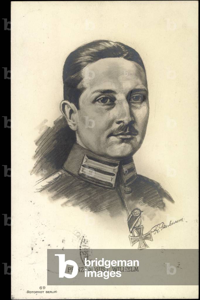 Prince August William of Prussia, RPH (drawing)