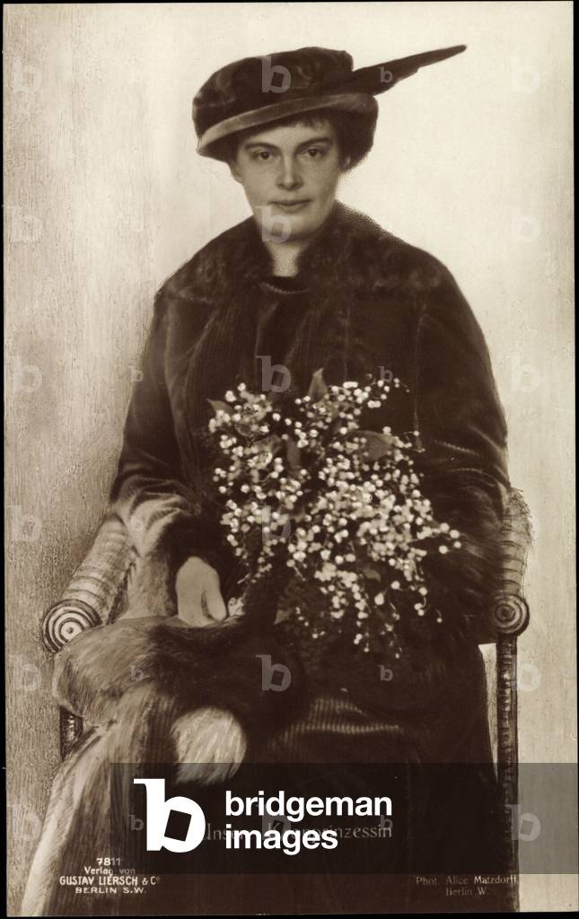 Ak Crown Princess Cecilie of Prussia, Liersch 7811 (b/w photo)