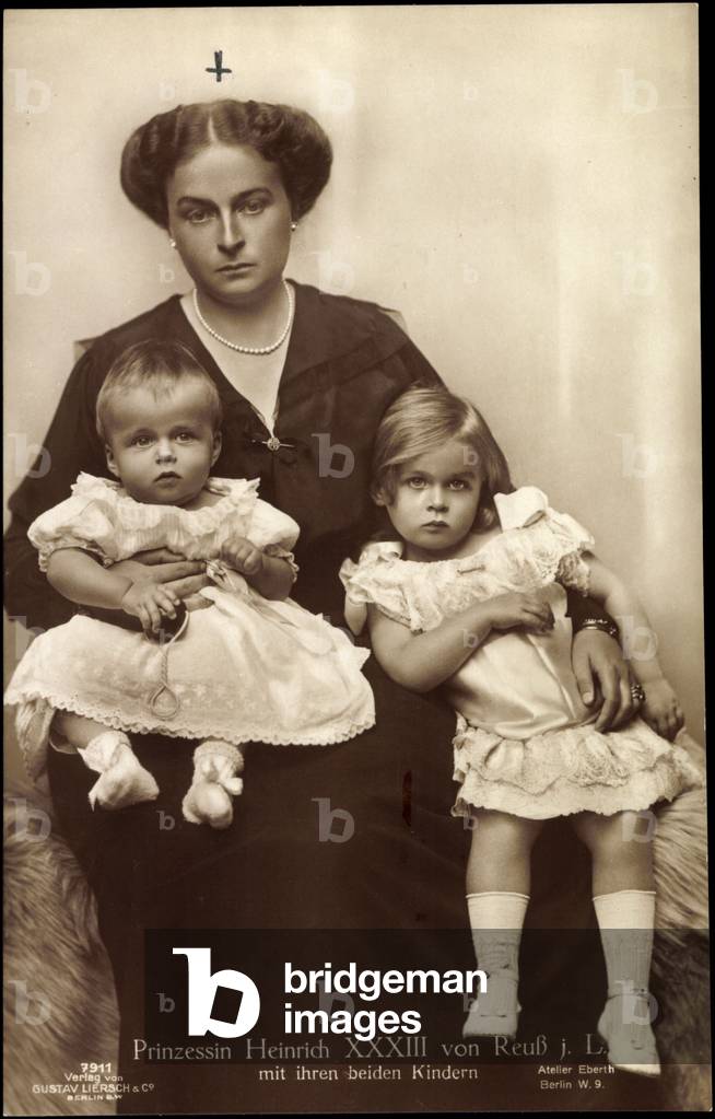 Ak Prinzessin Heinrich XXXIII von Reuss j. L., Liersch 7911 (b/w photo)
