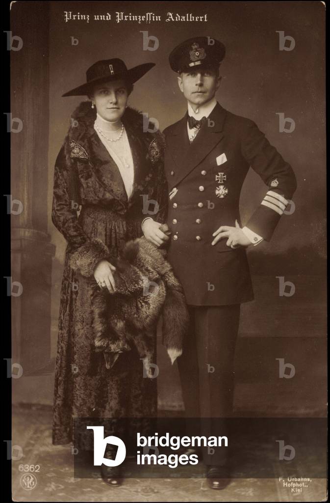 Prince and Princess Adalbert of Prussia, NPG 6362