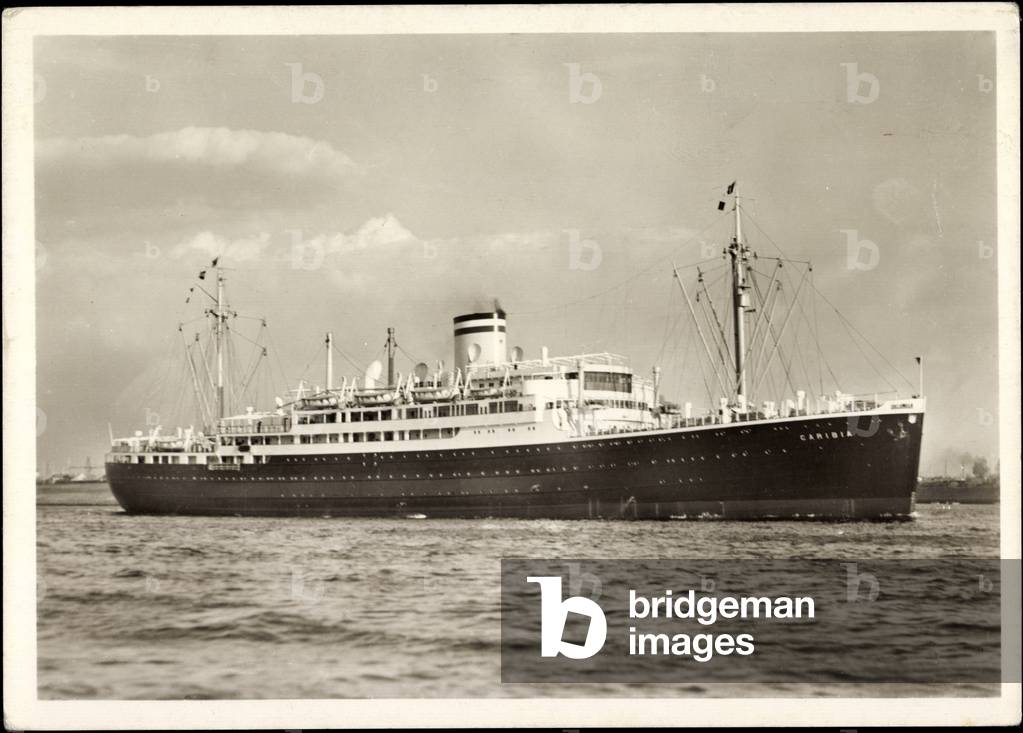 Siosa Line, double screws steamship Caribia