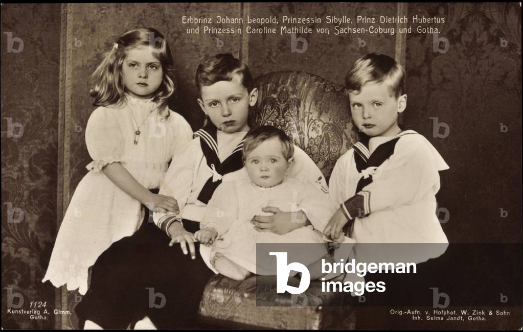 Hereditary Prince Johann Leopold, Sibylle, Hubertus, Mathilde