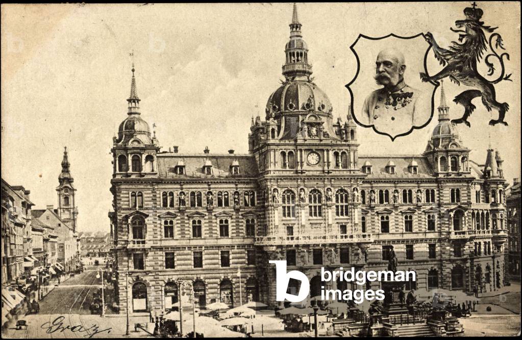 Graz Styria, Emperor Franz Josef I, Rathaus