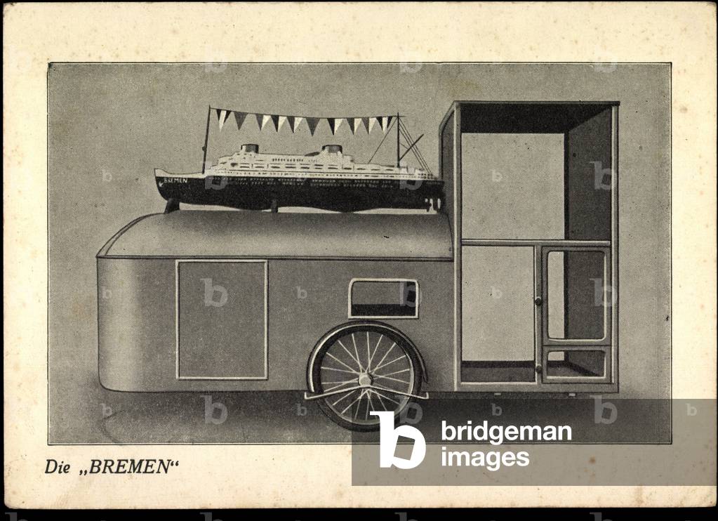 North German Lloyd Bremen, model, steamer Bremen