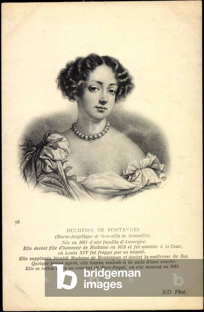 Marie Angélique de Scoraille de Roussillon, Mätress