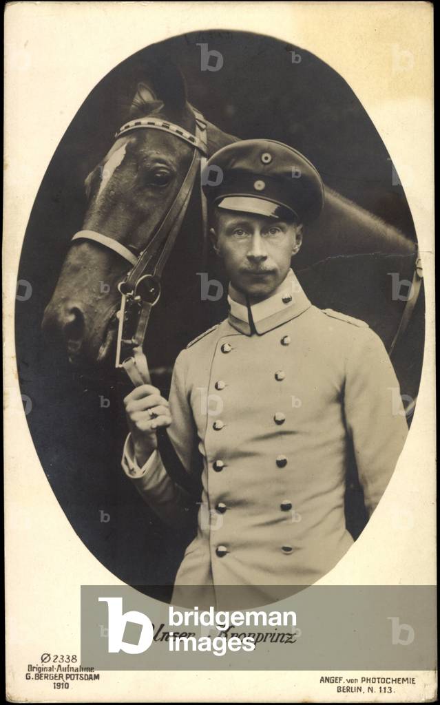 Our Crown Prince, William of Prussia, horse