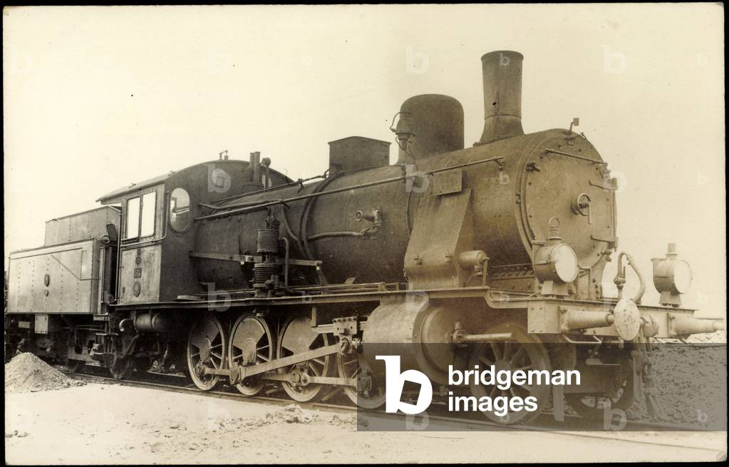 Photo German steam locomotive Model 56/2 4447 Mecklenburg