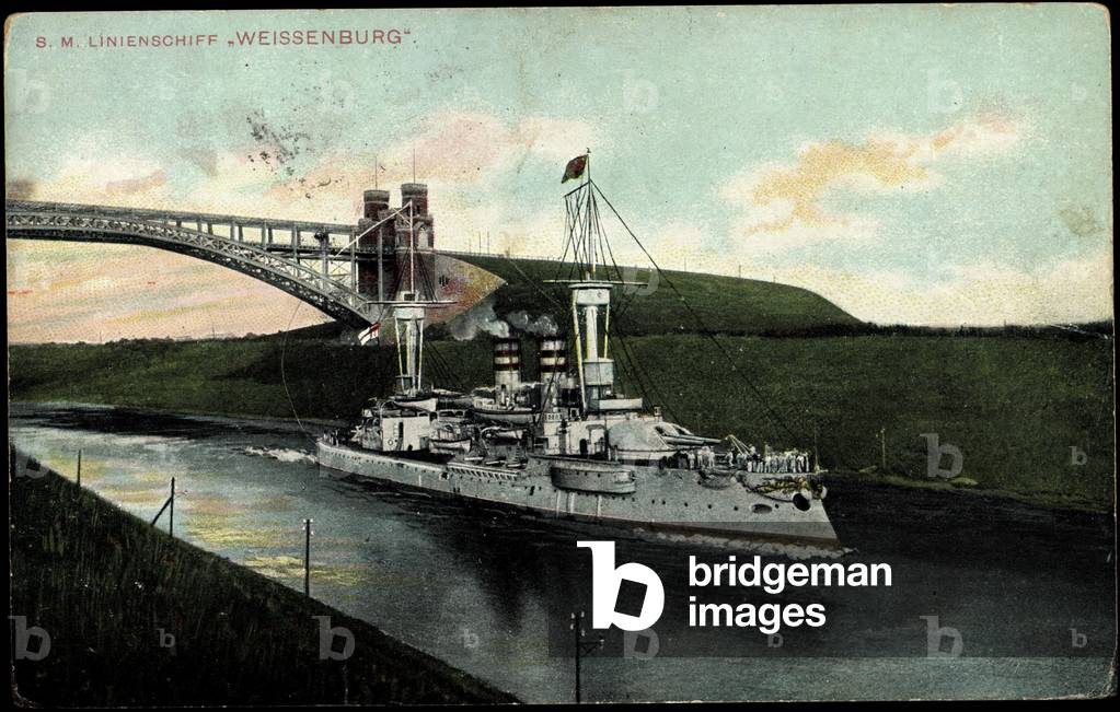 S.M. Linesschiff Weissenburg, Warship, Bridge