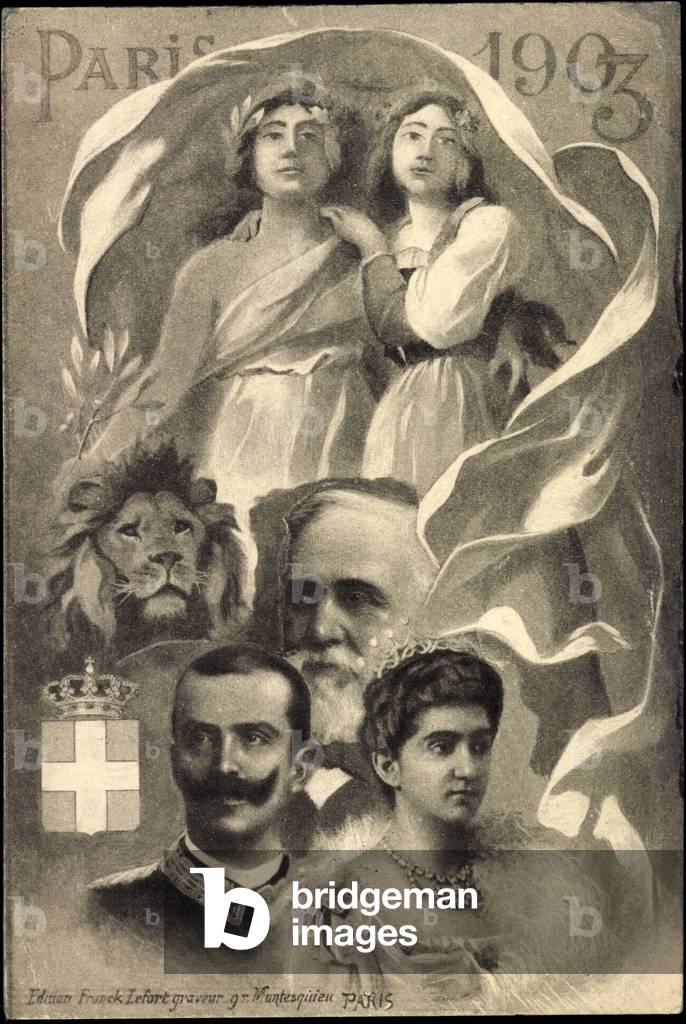 Artist Paris 1903, Victor Emanuel III, Émile Loubet