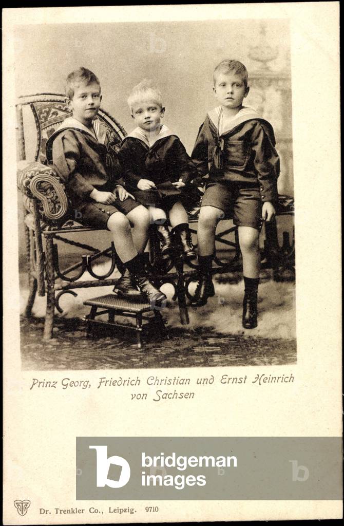 Prince George, Fr. Christian, Ernst Heinrich of Saxony