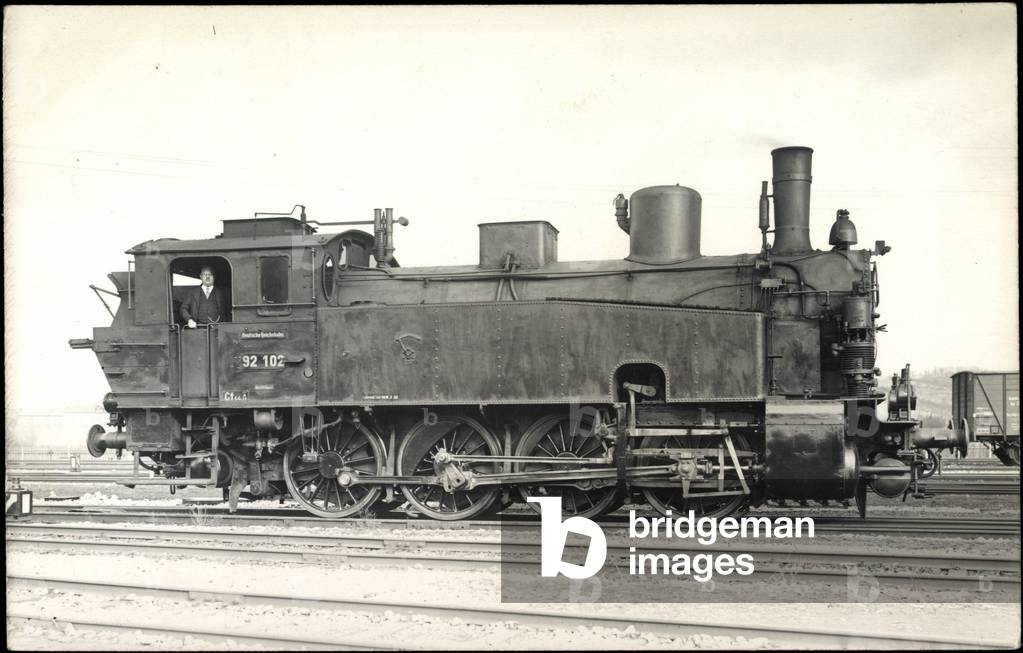 Foto Deutsche Güterlok Nr. 92 102 Württemberg