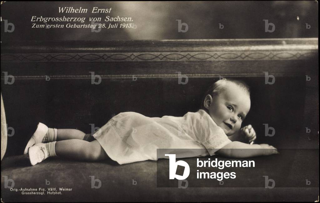 Hereditary Grand Duke William Ernst of Saxony Weimar