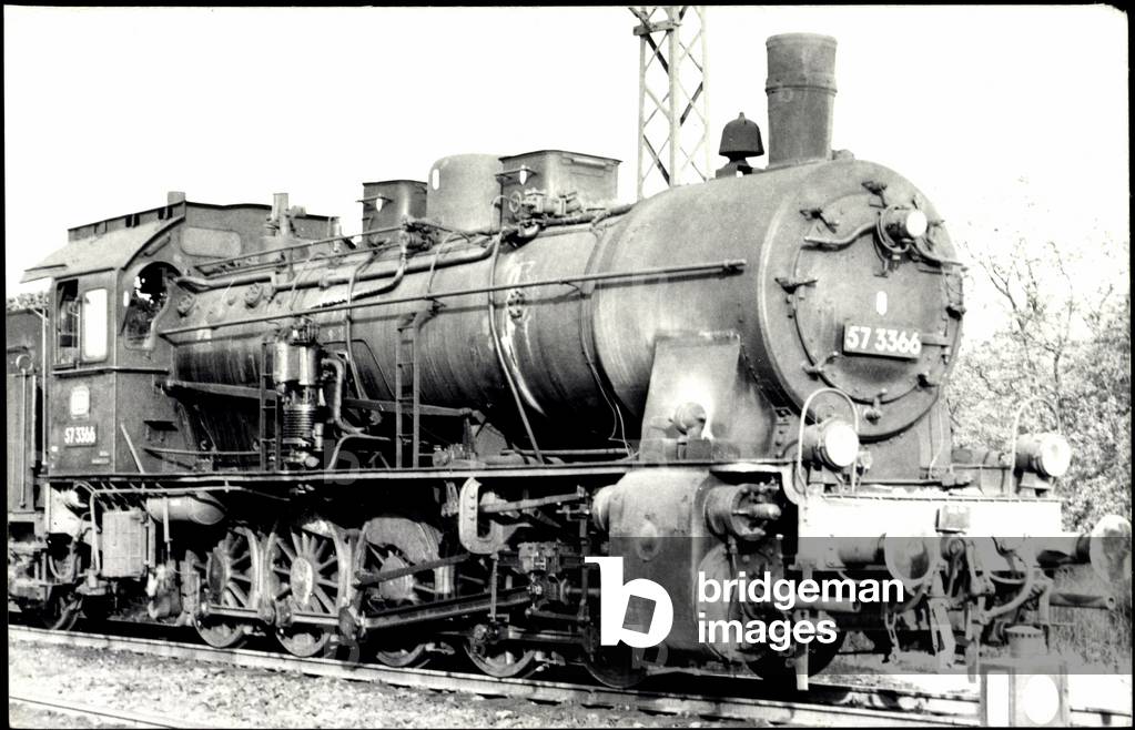 Photo German freight locomotive G10 No. 57 3366 Prussia