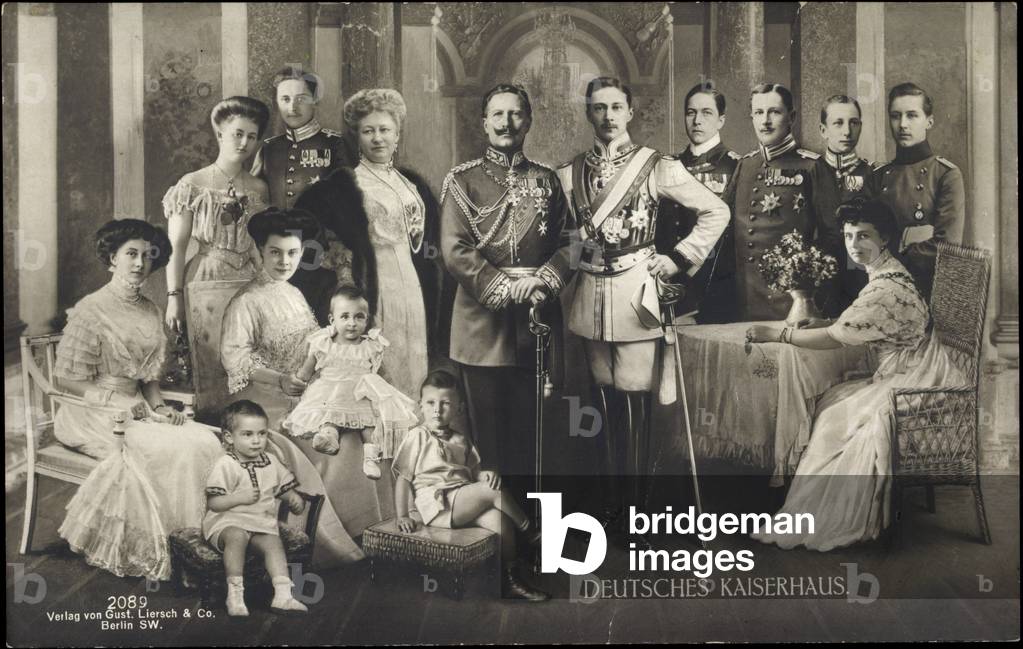 German Kaiserhaus, Kaiser Wilhelm with family