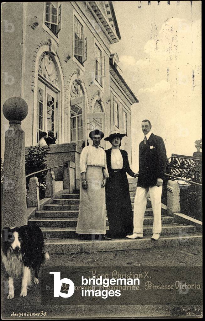 King Christian X of Sweden, Queen Alexandrine