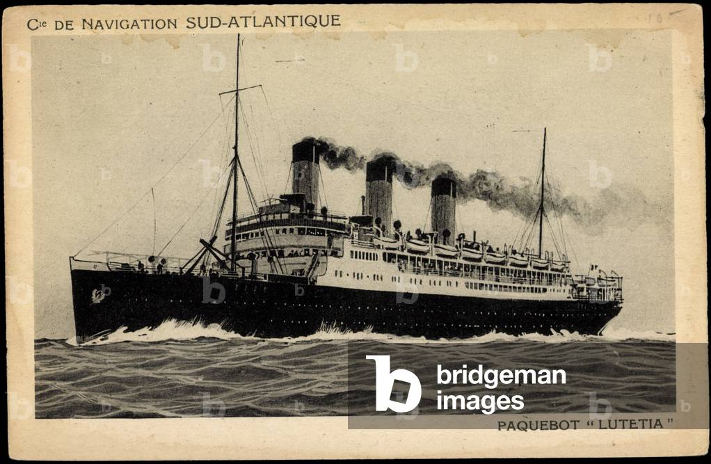 Compagnie Navigation Sud Atlantique, Dampfer Lutetia