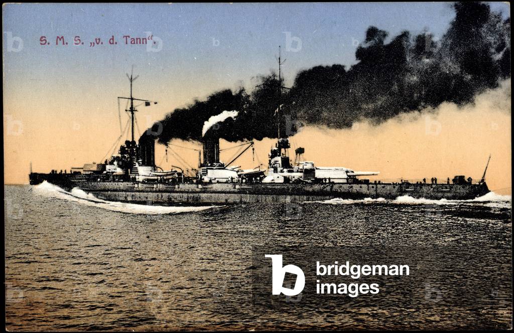 S.M.S. v.d. Tann auf See