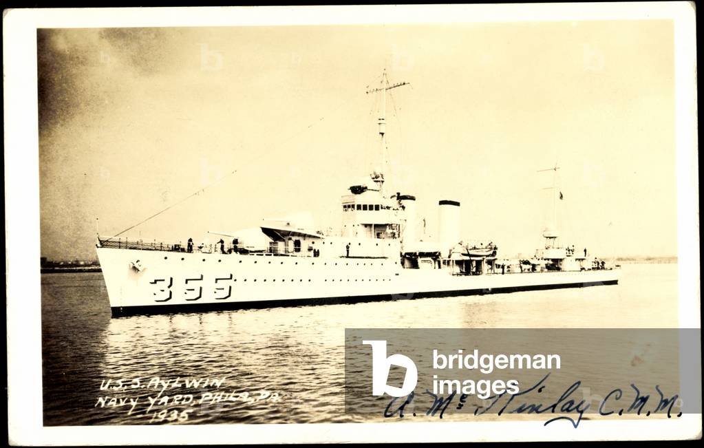 American warship Philadelphia