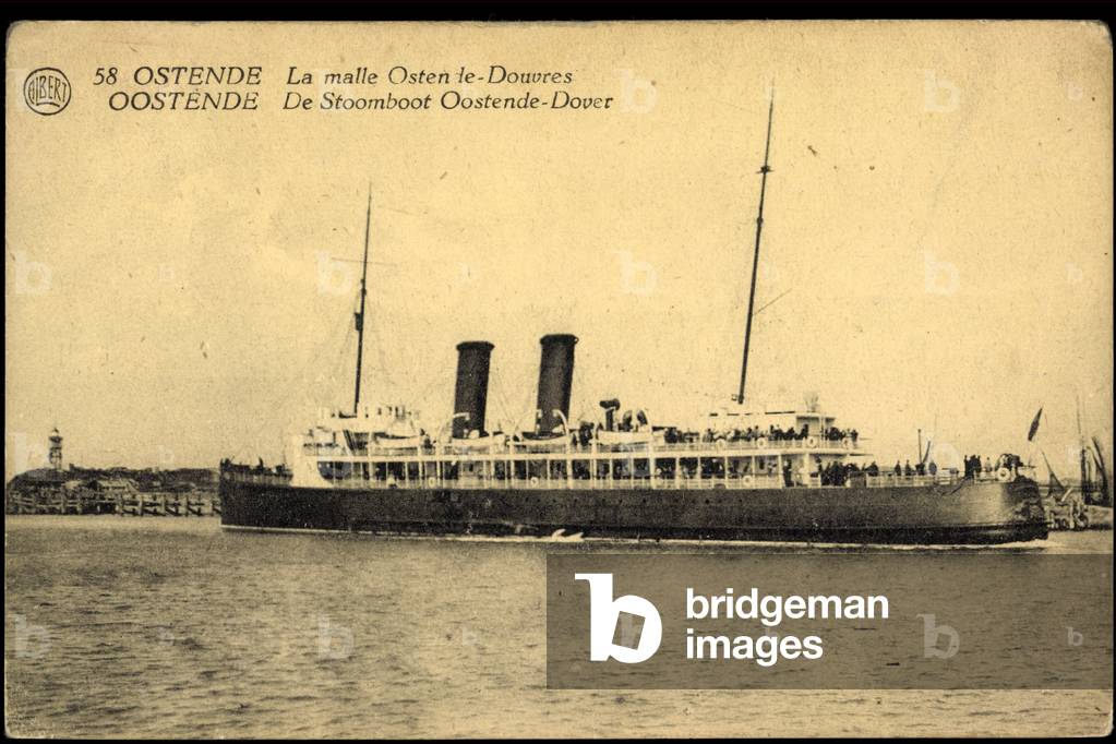 Ostende, La malle Osten le Douvres, Mailboat