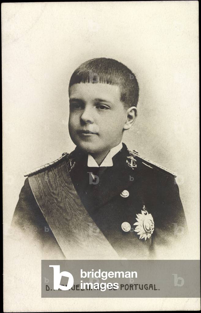 D. Manuel II, Rei de Portugal, König, Portrait
