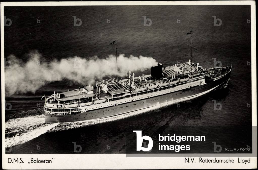 Steamer D.M.S. Baloeran, Rotterdam Lloyd