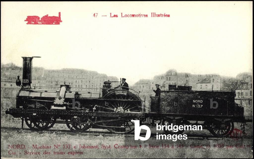 Railways, France, North, Machine No 137