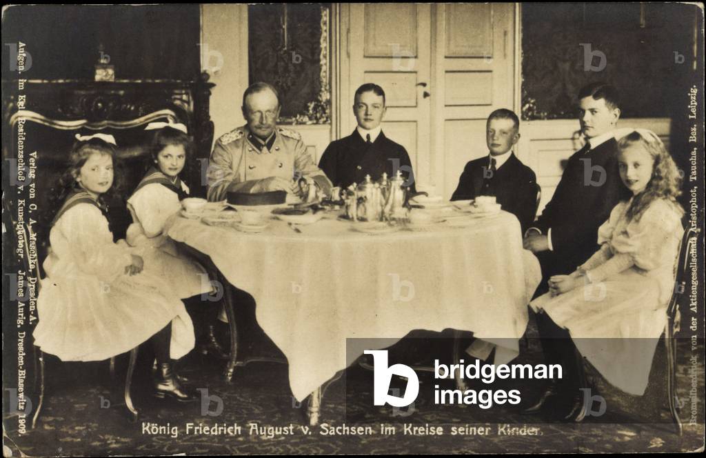 King Frederick August III of Saxony, Children