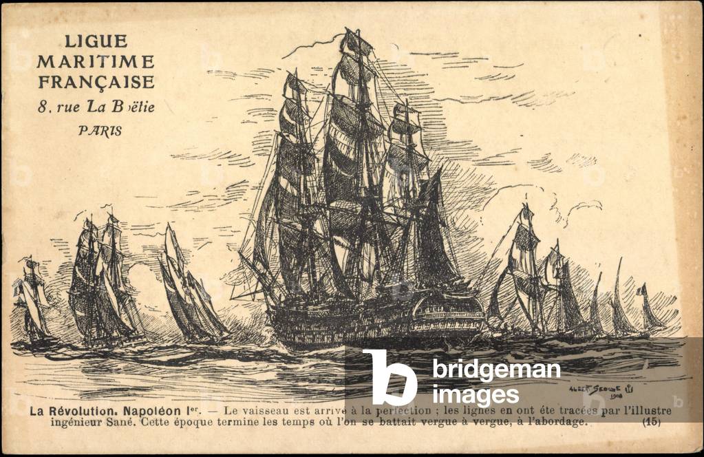 Artist Sailing Ship, Révolution, Napoléon I.