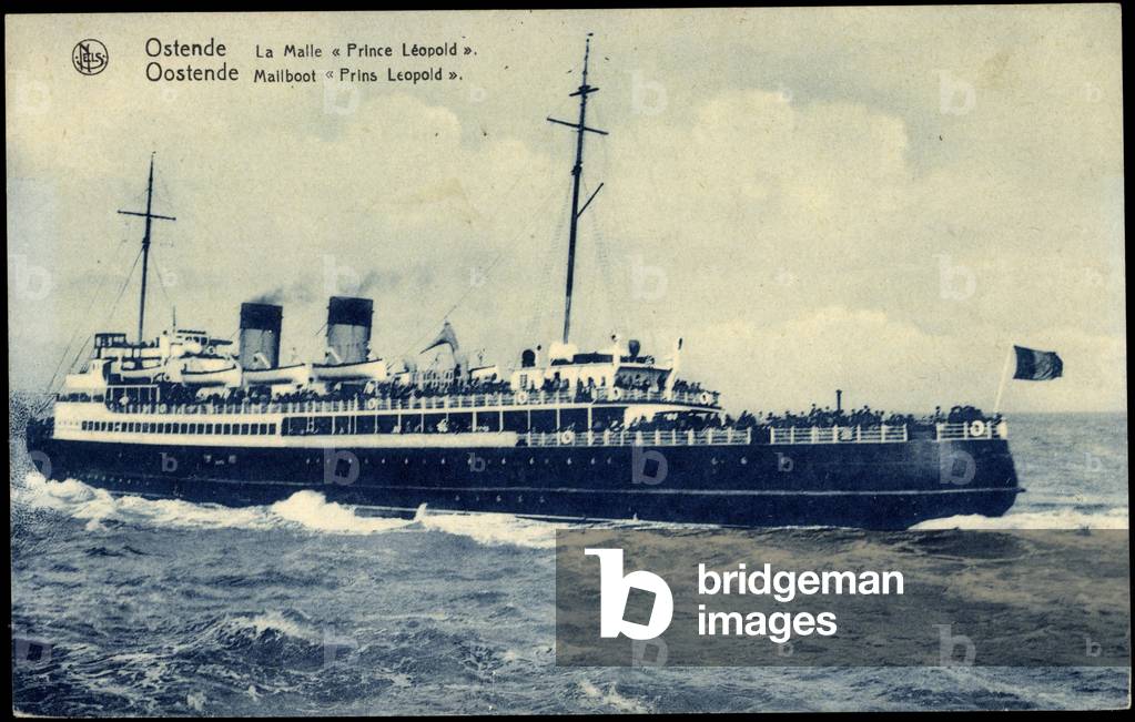 Ostend, La Malle, Prince Leopold liner en route