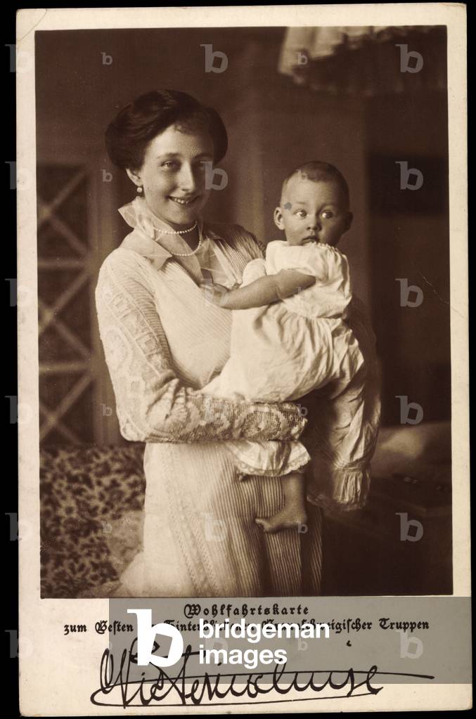 Ak Viktoria Luise von Prussia und Braunschweig, Welfare Card (b/w photo)