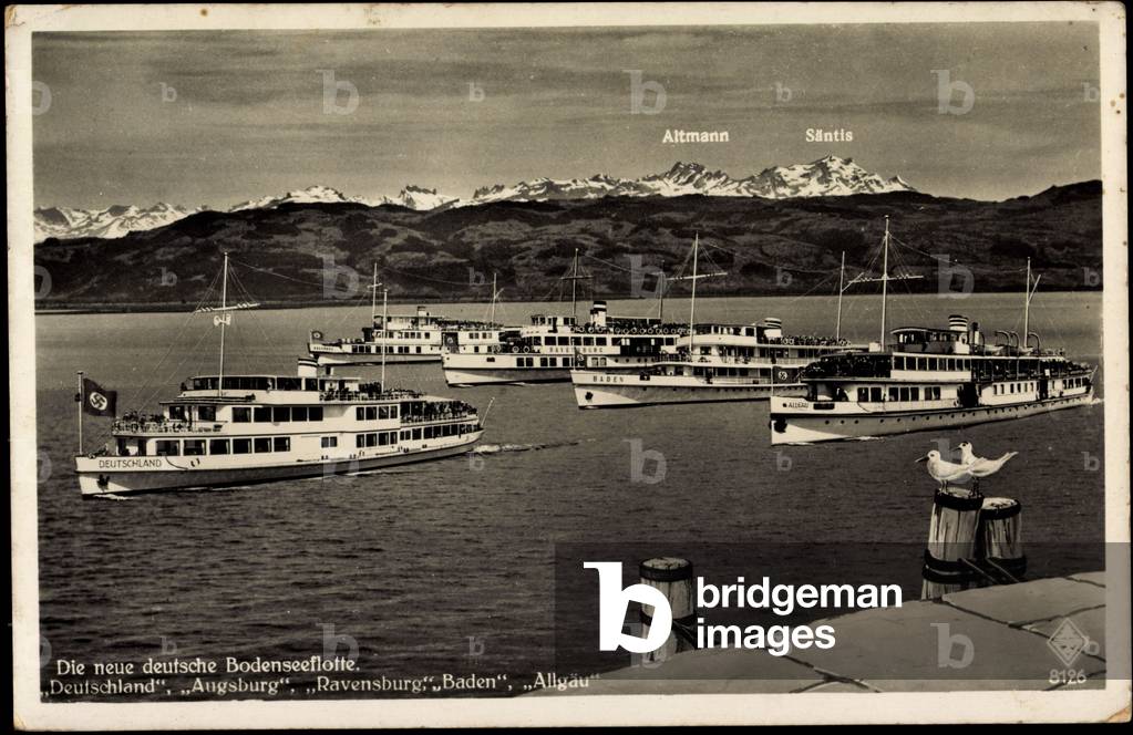 Lake Constance, Steamer, Germany, Augsburg, Allgäu