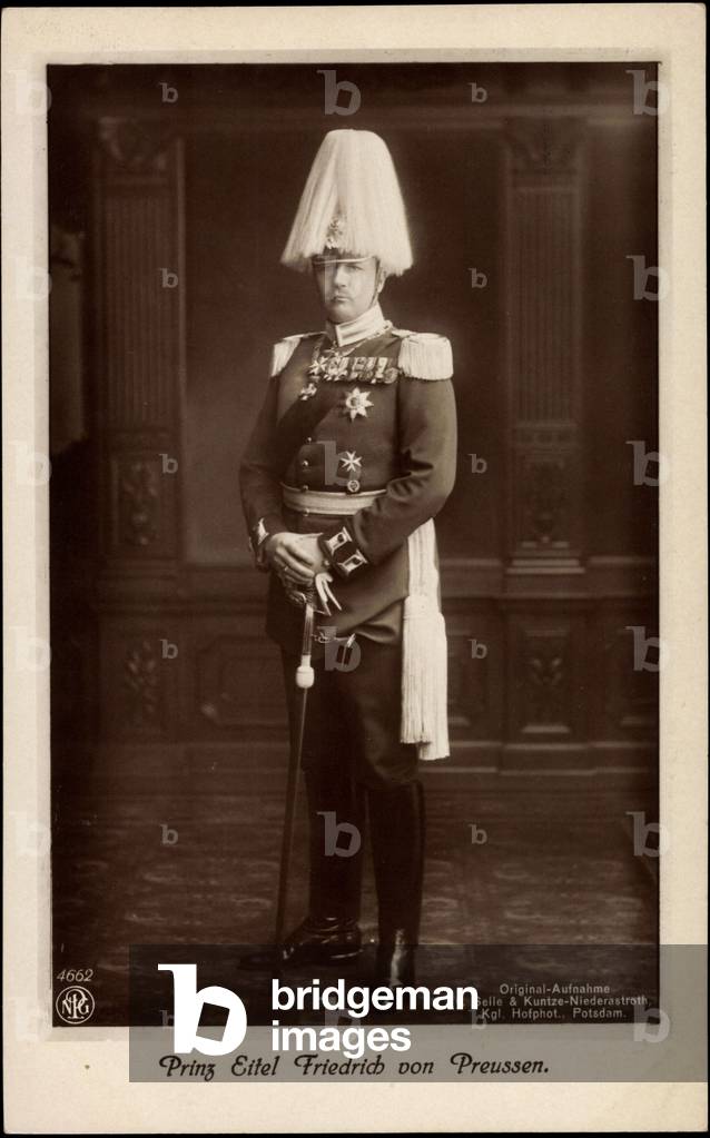 Prince Eitel Frederick of Prussia, NPG 4662