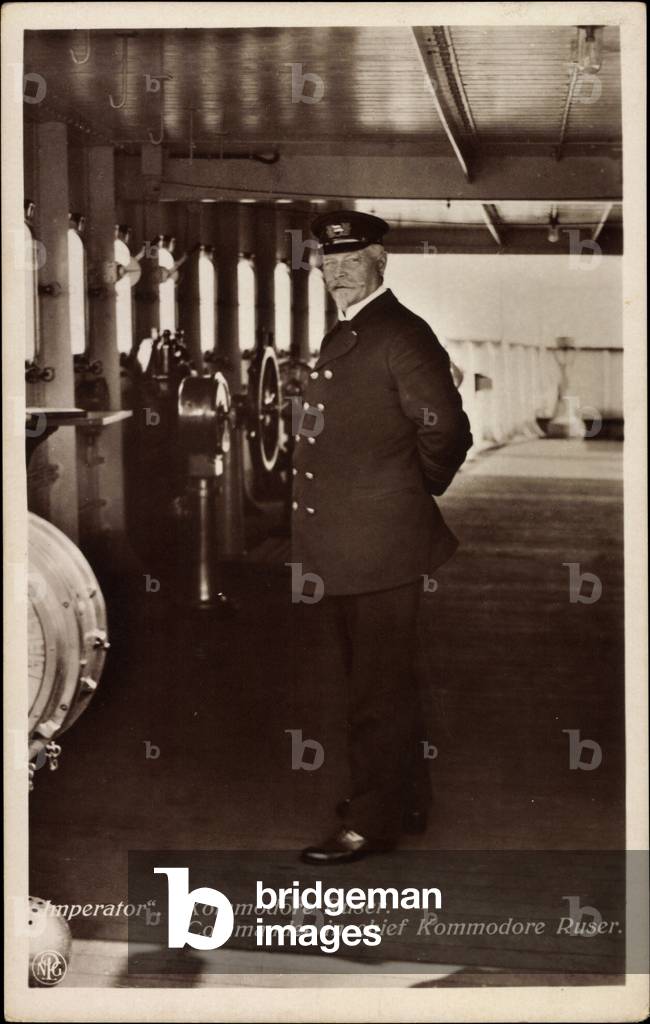 M.S. Imperator, HAPAG, Kommodore Ruser, NPG