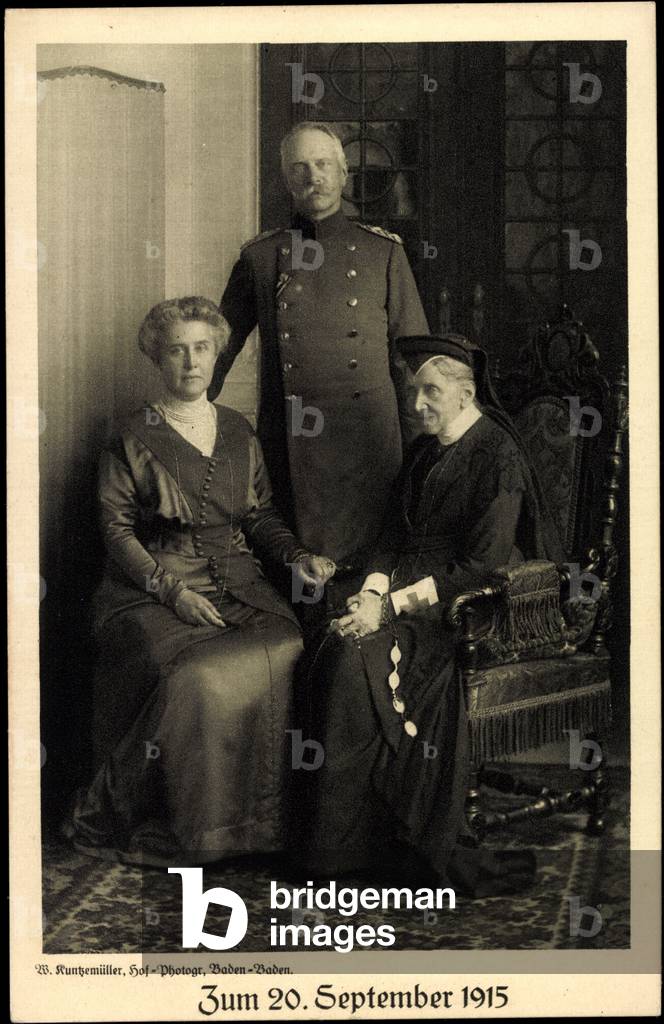 Grand Duchess Luise of Baden, Friedrich, Hilda, 1915
