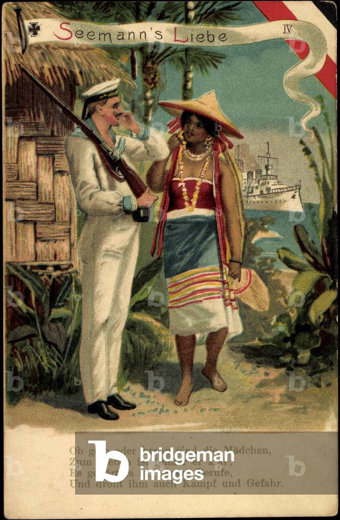 Litho Soldier Love IV, Brown Girl, Warship