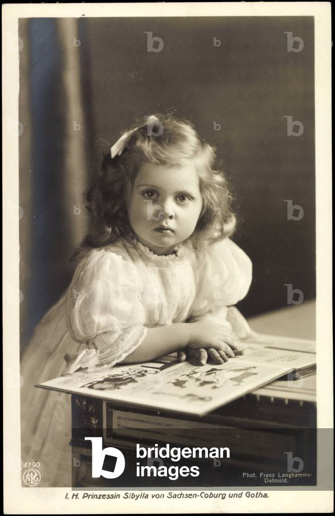 Princess Sibylla of Saxony Coburg u Gotha, NPG