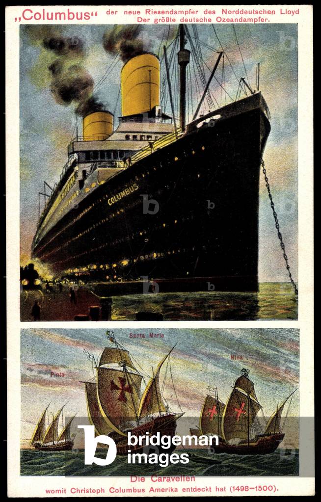 North German Lloyd Bremen, steamship Columbus