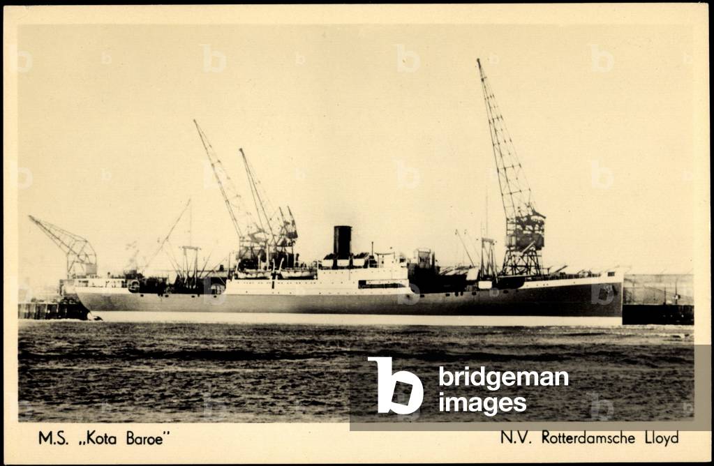 Rotterdamsche Lloyd, KRL,Dampfschiff M.S. Kota Baroe