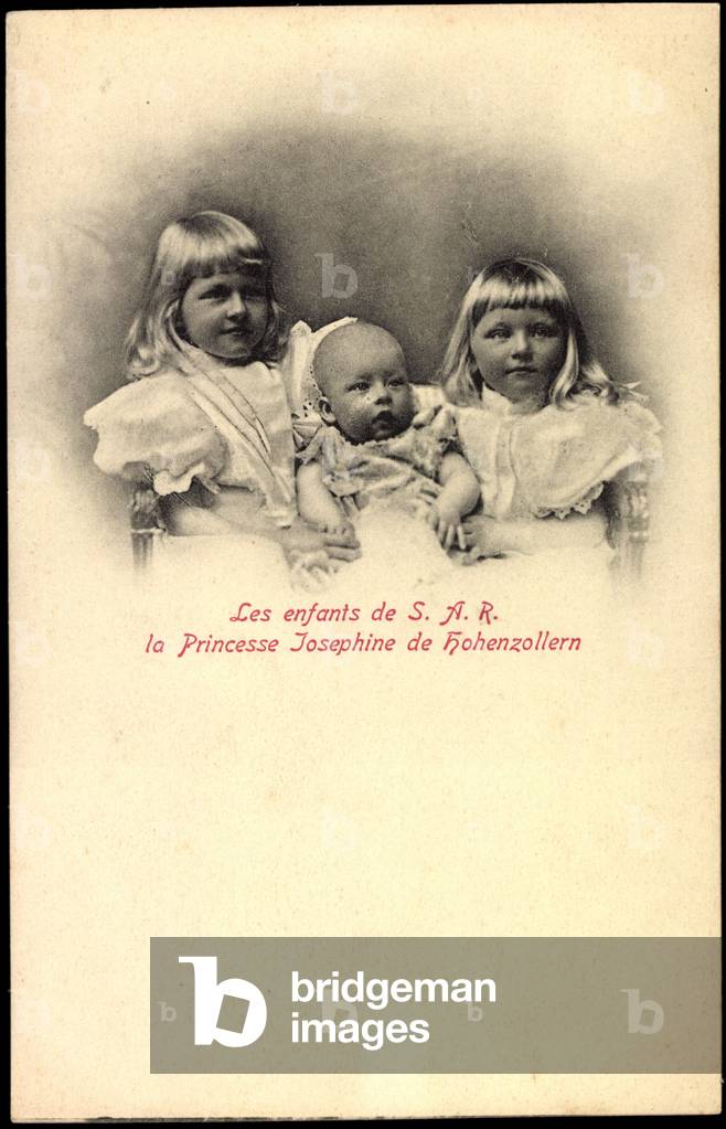 Hohenzollern, Princess Josephine, Nobility, Children