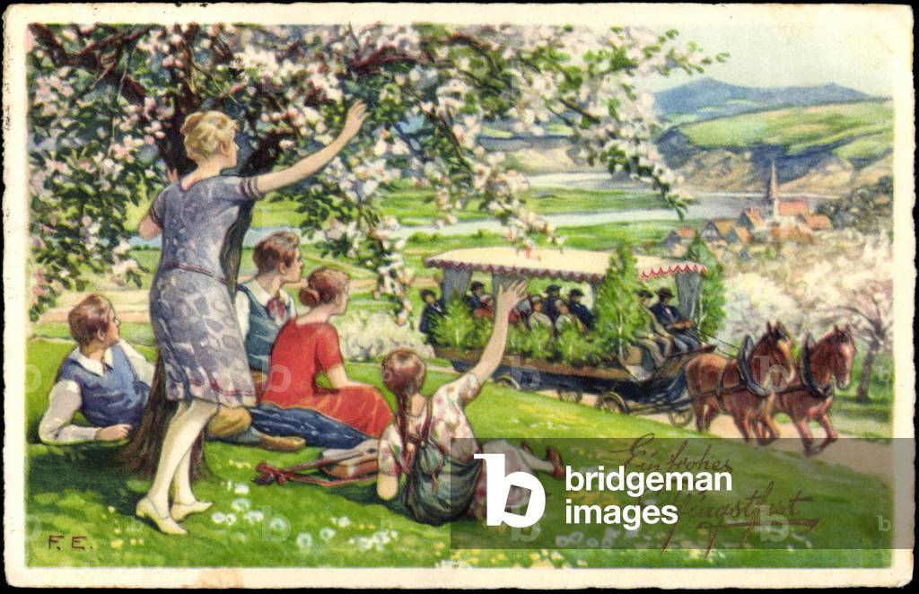 Artist Congratulations Pentecost, People, Carriage