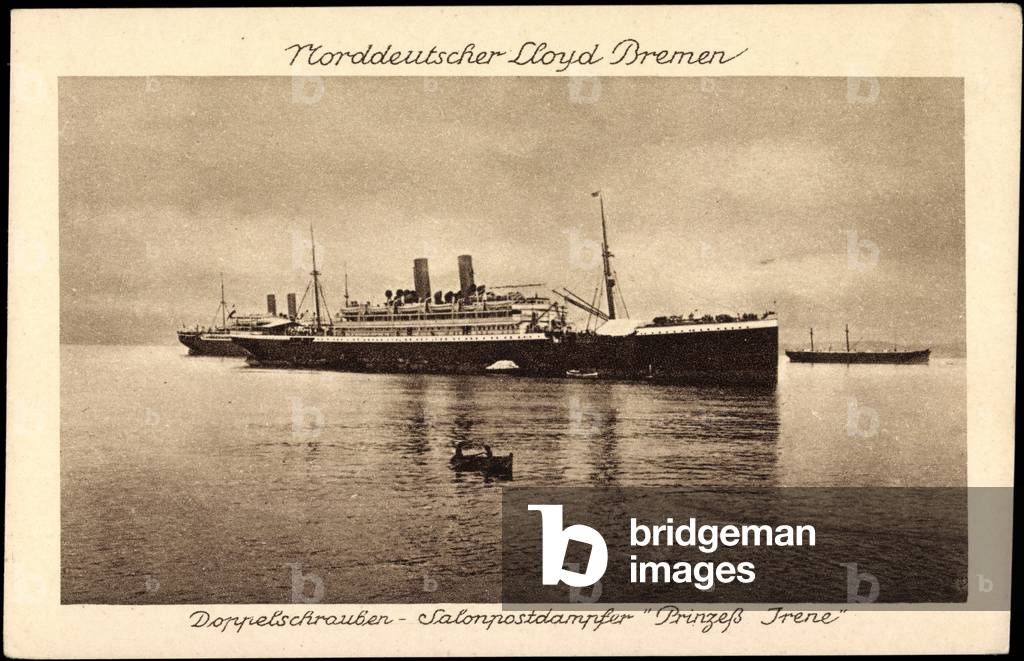 Poststeamer Prince Irene, North German Lloyd Bremen