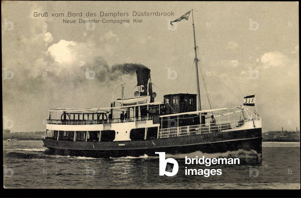 Dumber Deusterbrook of the steamer Compagnie Kiel