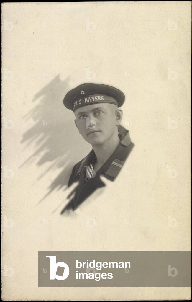 Photo German sailor, S.M.S. Bayern, Portrait