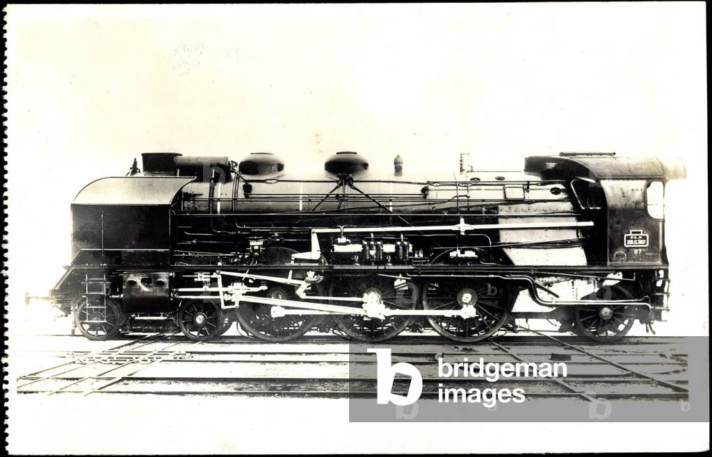 Railway, France, steam locomotive, P.L.M., 231 G