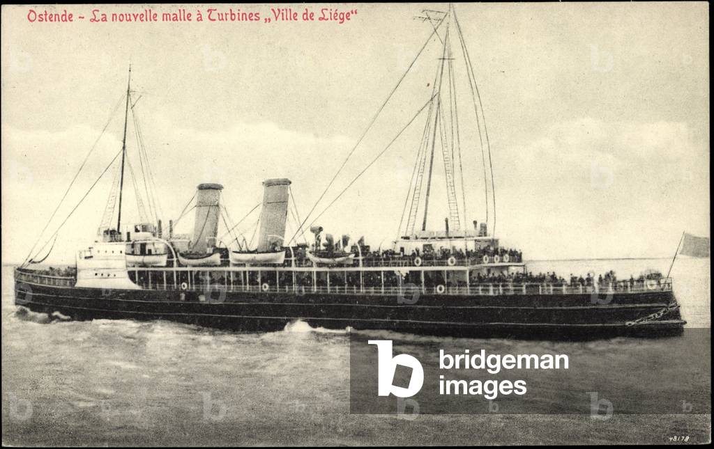 Ostend, The new trunk in Turbines, City of Liège