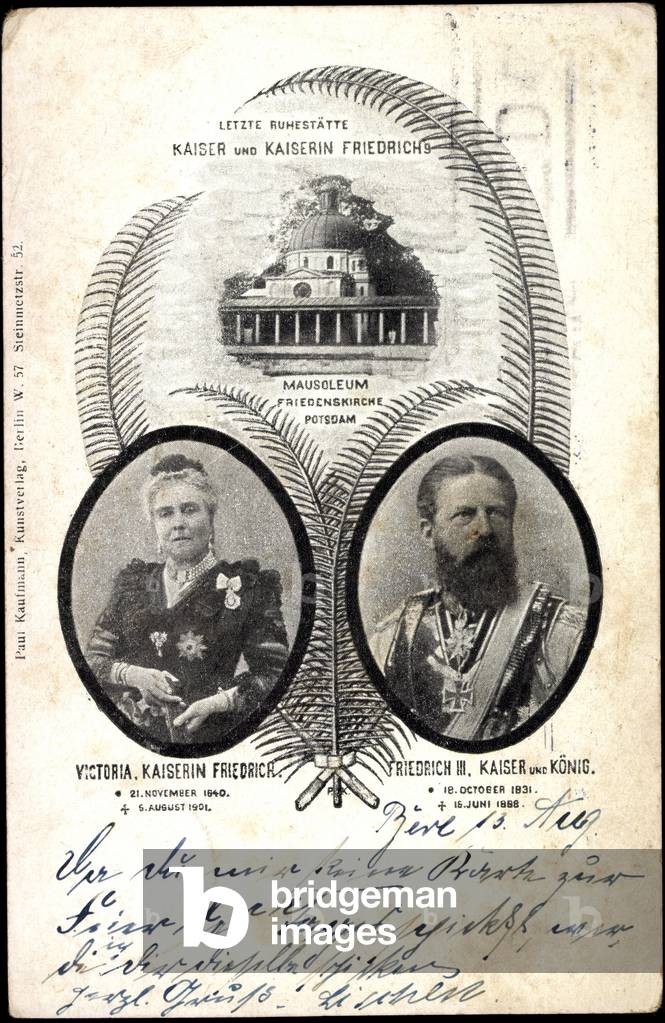 Emperor Frederick III, Empress Victoria, Mausoleum