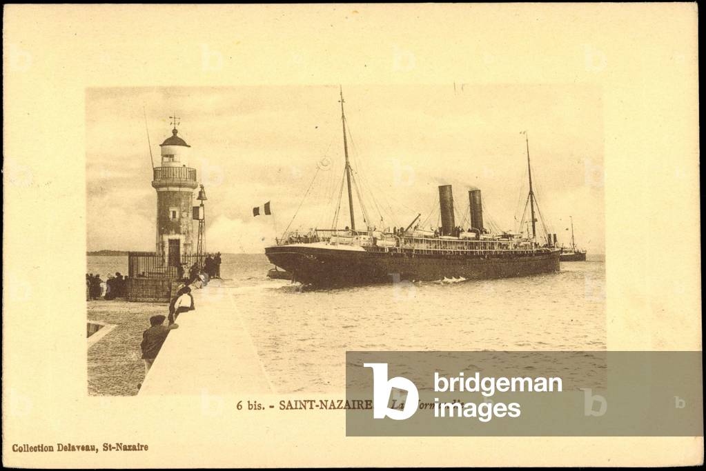 Saint Nazaire, Vapeur La Normandie, CGT, Lighthouse